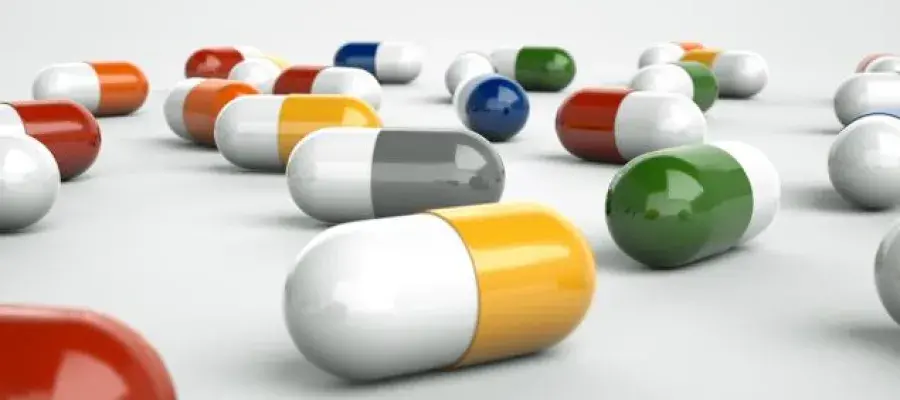 Colourful capsules